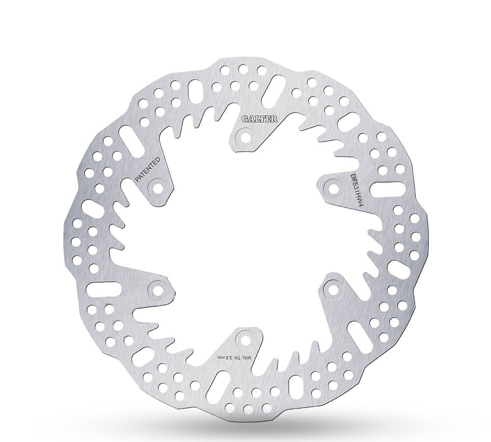 Disco de freno trasero fijo Off-Road DF531HW4 Shark para Yamaha YZ/YZF | Galfer