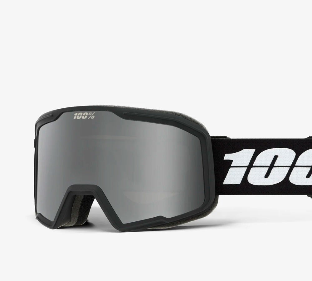 Antiparra para nieve modelo VALNOR Black Dark Smoke Lens | 100 Percent