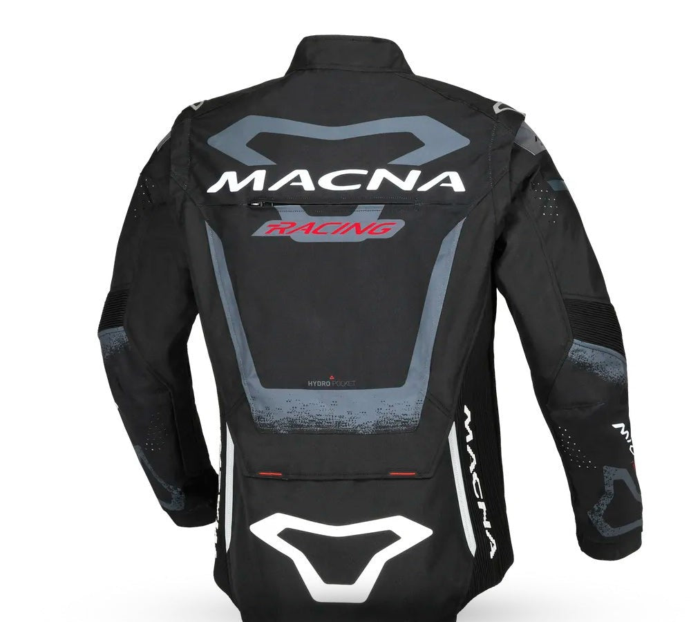 Chaqueta de adventure modelo Landmark. Color negro/gris | Macna