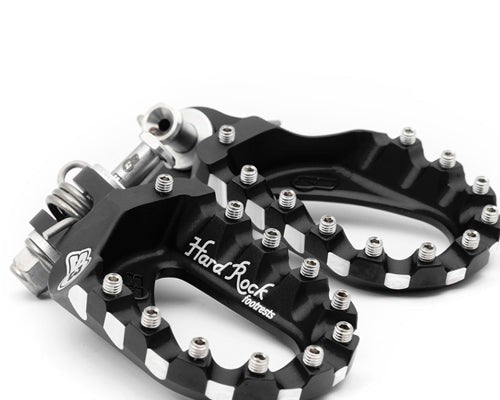 Estriberas/Pedalines Off Road Hard Rock Footrest Black para Sherco | S3 Parts