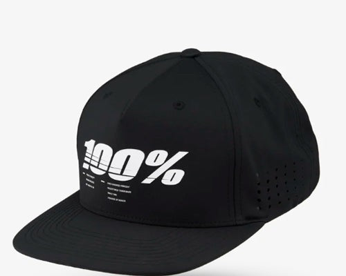 Gorra Snapback Drive Black | 100 Percent