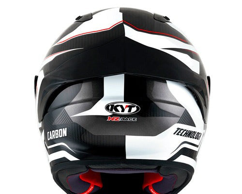 Casco integral NZ-Race Carbon Competition White | KYT Helmets