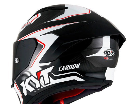 Casco integral NZ-Race Carbon Competition White | KYT Helmets