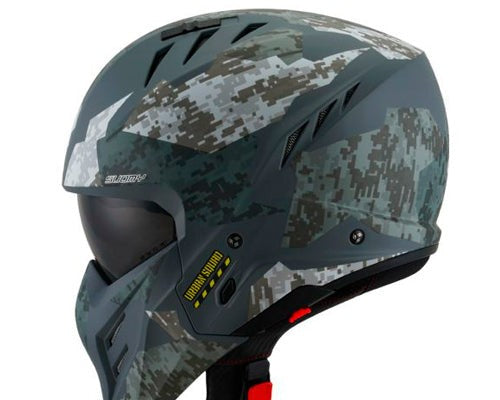 Casco Urban Jet Armor Urban Squad Camo Matt | Suomy