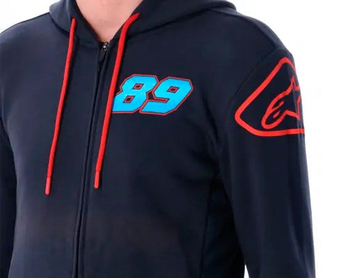 Polerón / Sudadera con cierre y capucha Dual Alpinestars Jorge Martin | GP Racing