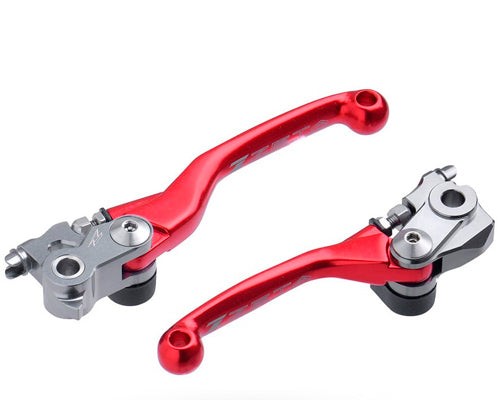 Juego de manillas de pivote FP para Honda (CRF) color rojo | Zeta Racing