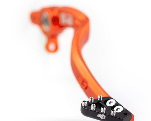 Pedal de freno trasero para KTM/Husqvarna/GasGas (naranjo) | S3 Parts