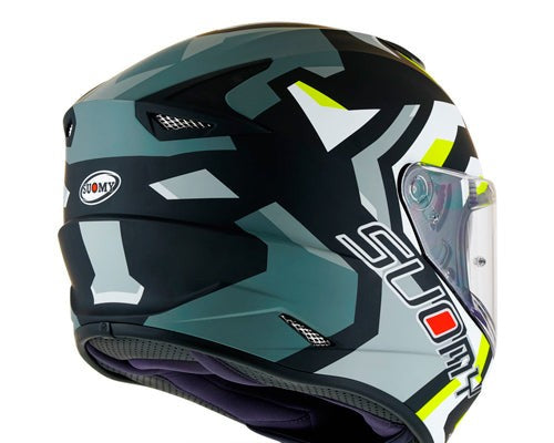 Casco integral Stellar Swift Matt Yellow/White | Suomy