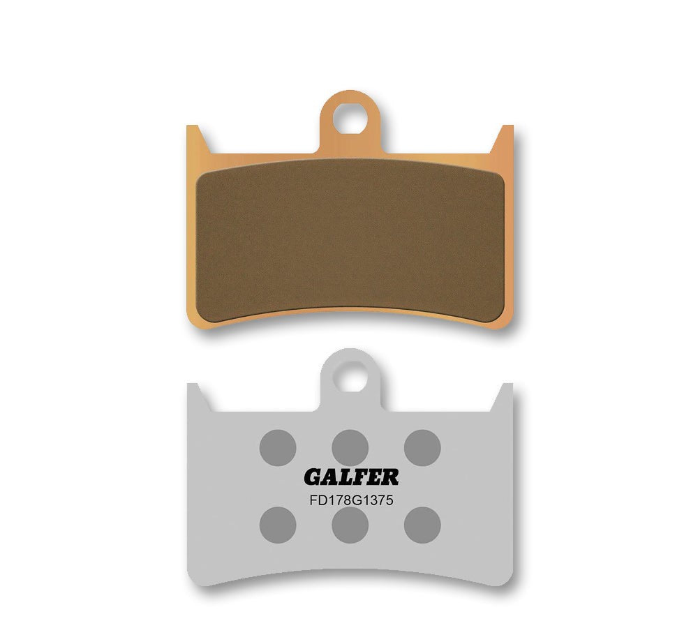 Pastillas delanteras de freno sinterizadas sport FD178-G1375 (Yam) | Galfer