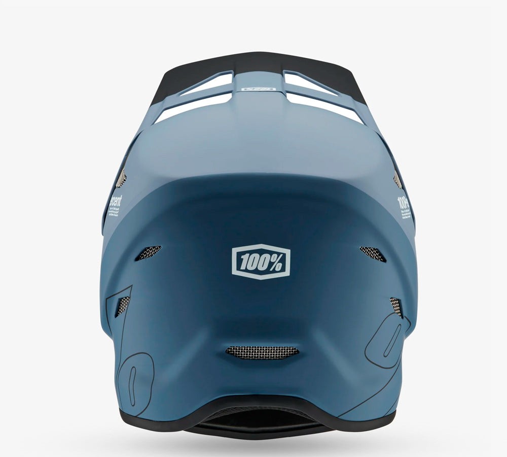 Casco Downhill / MTB / BMX modelo Status Drop Steel Blue | 100 Percent