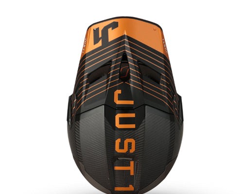 Casco Off Road J22 de carbono 3K 10th Bronze Black | Just 1 Racing