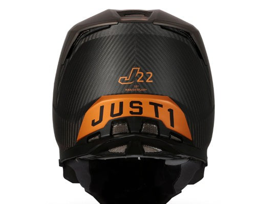 Casco Off Road J22 de carbono 3K 10th Bronze Black | Just 1 Racing