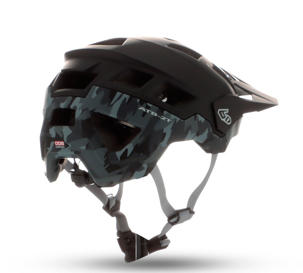Casco trail para ciclismo ATB-2T Camo Black Matt | 6D Helmets
