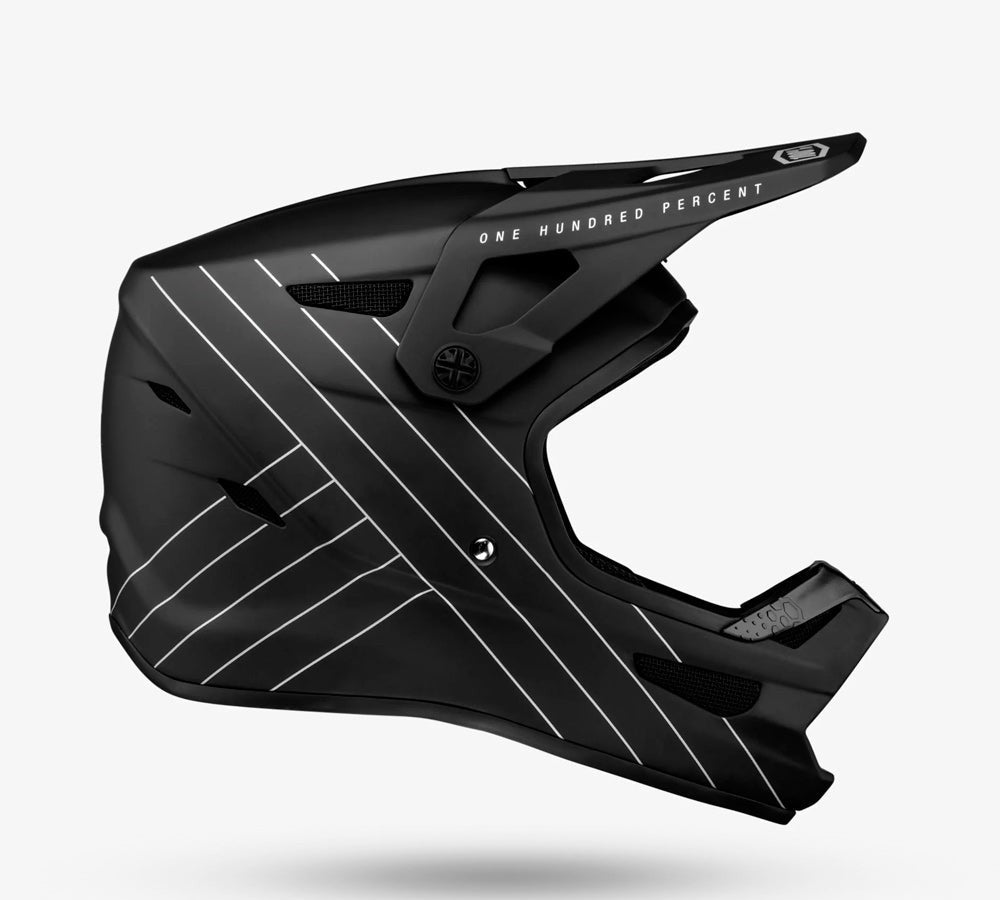 Casco Downhill / MTB / BMX modelo Status Essential Black | 100 Percent