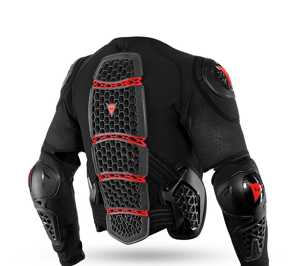 Protector integral de pecho, espalda y brazos / Jofa MX1 Safety Jacket Ebony Black | Dainese