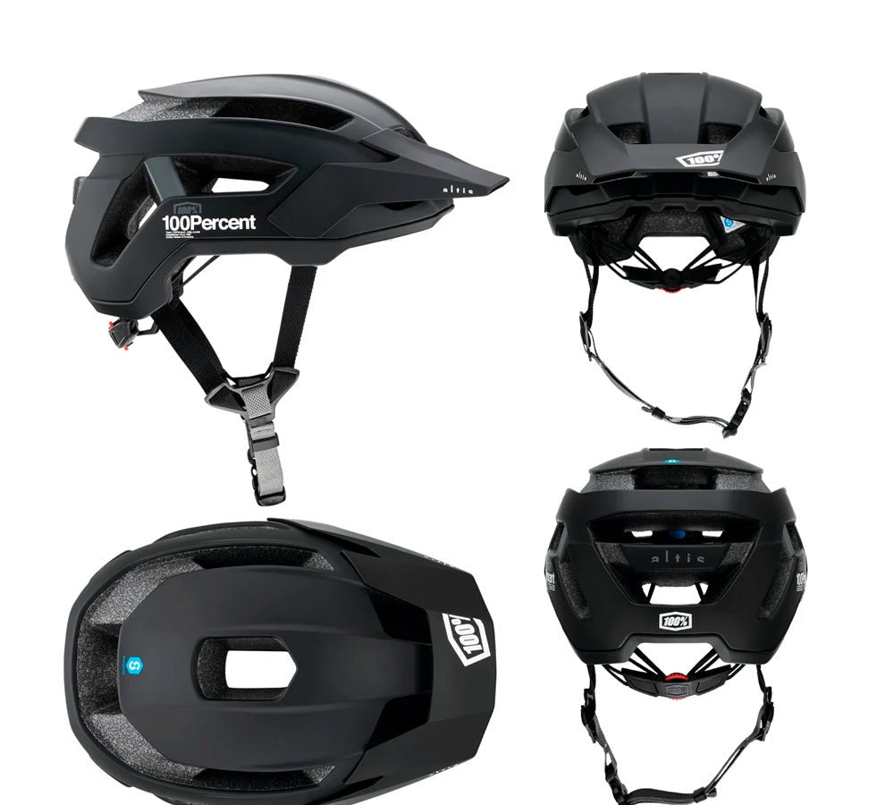 Casco de ciclismo modelo Altis Black | 100 Percent