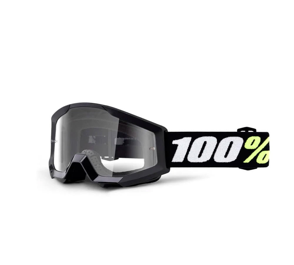 Antiparra Off-Road (infantil) modelo Strata Mini Black Clear | 100 Percent