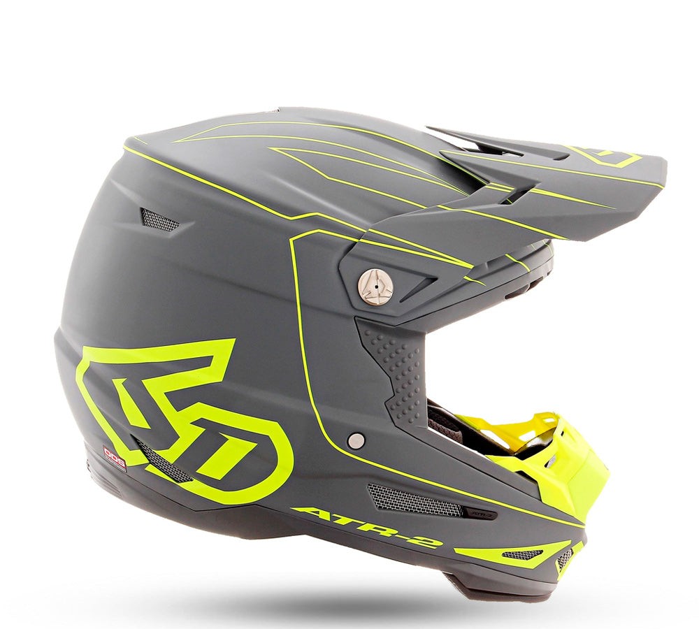 Casco Off-Road ATR-2 Recon Grey Yellow | 6D Helmets