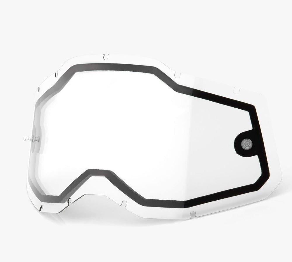 Mica de doble panel Gen 2 (Racecraft 2, Accuri 2 y Strata 2) | 100 Percent