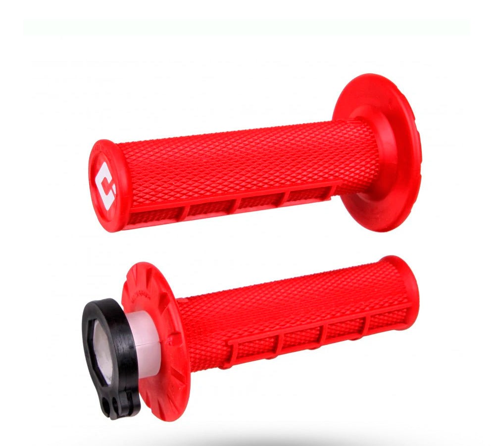 Puños MX V2 Lock-On Half Waffle Grip | ODI