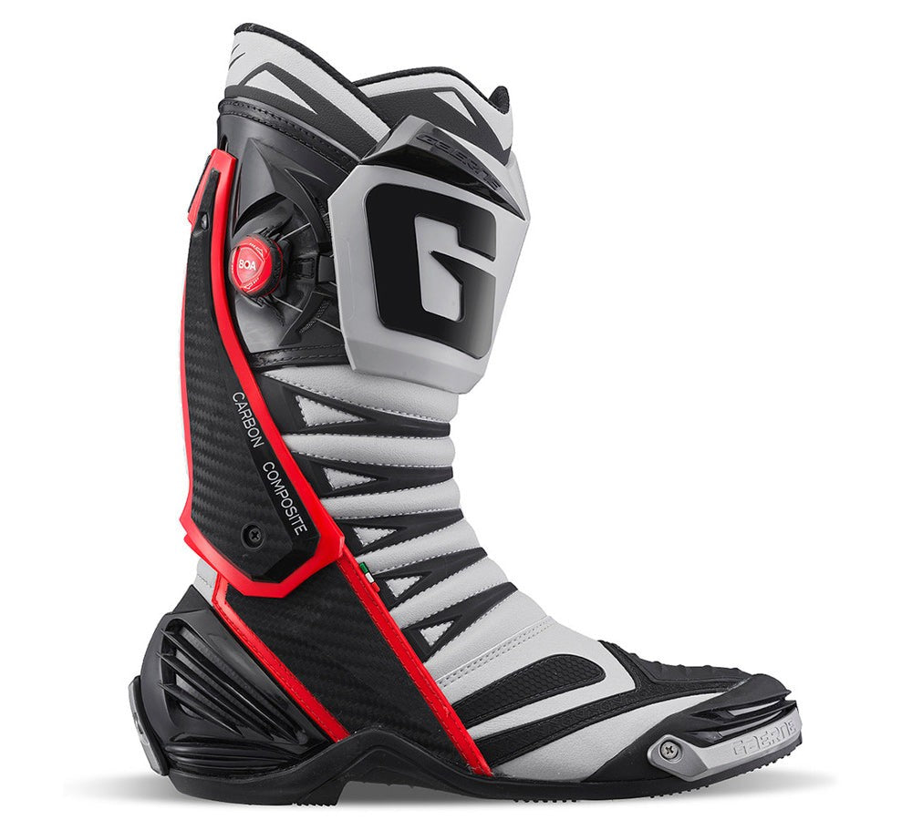 Bota de carrera modelo GP1-Evo Nardo Grey Red | Gaerne