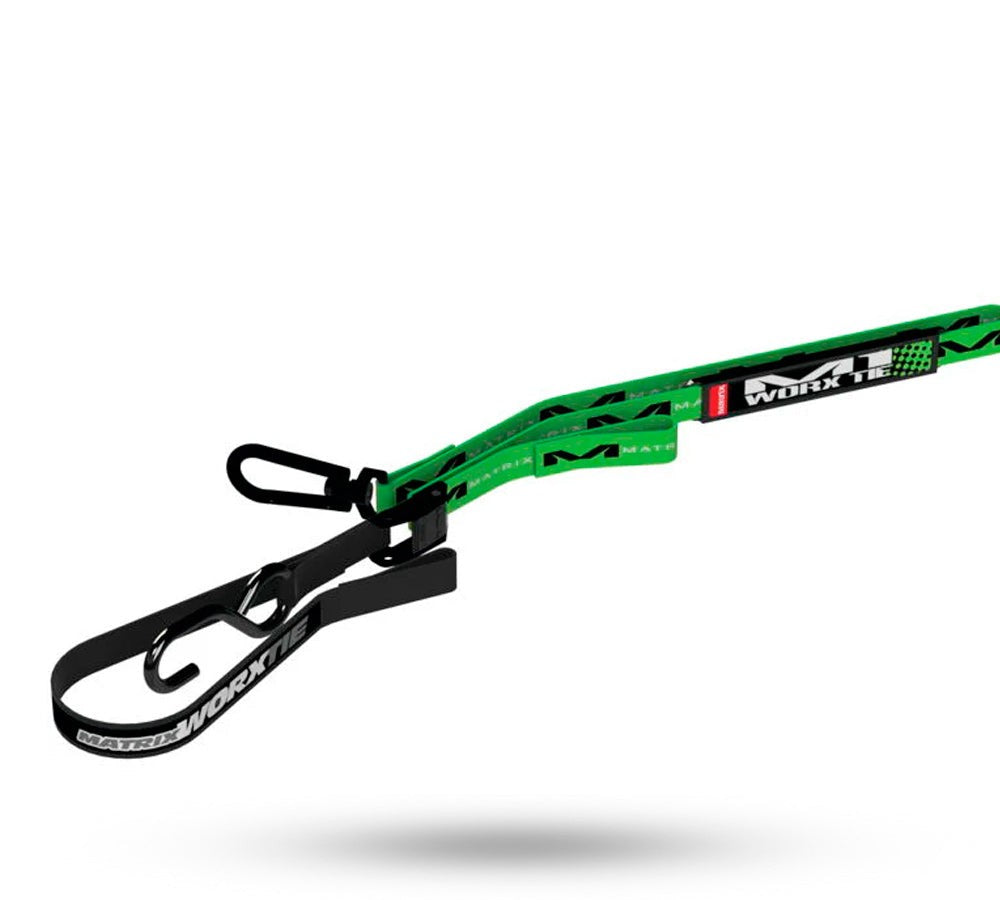 Set (2) de amarras (Tie Down) para motos M1 Worx (1,0") | Matrix Concepts