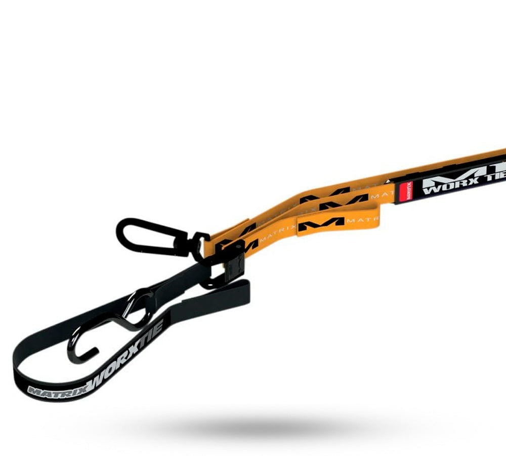Set (2) de amarras (Tie Down) para motos M1 Worx (1,0") | Matrix Concepts