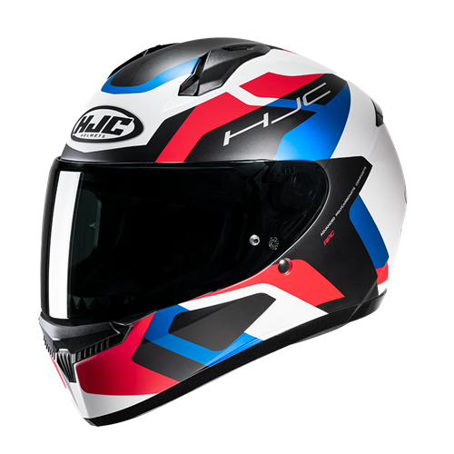 HJC Casco C10 Tins MC21SF Blanco/Azul/Rojo - Rideshop