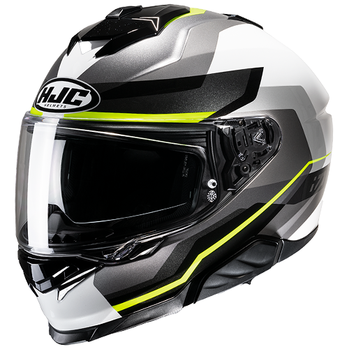 HJC Casco i71 Nior MC3H Amarillo Fluor/Negro - Rideshop