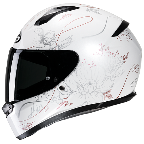 HJC Casco C10 Epik MC8 Blanco/Rosa Doraro - Rideshop