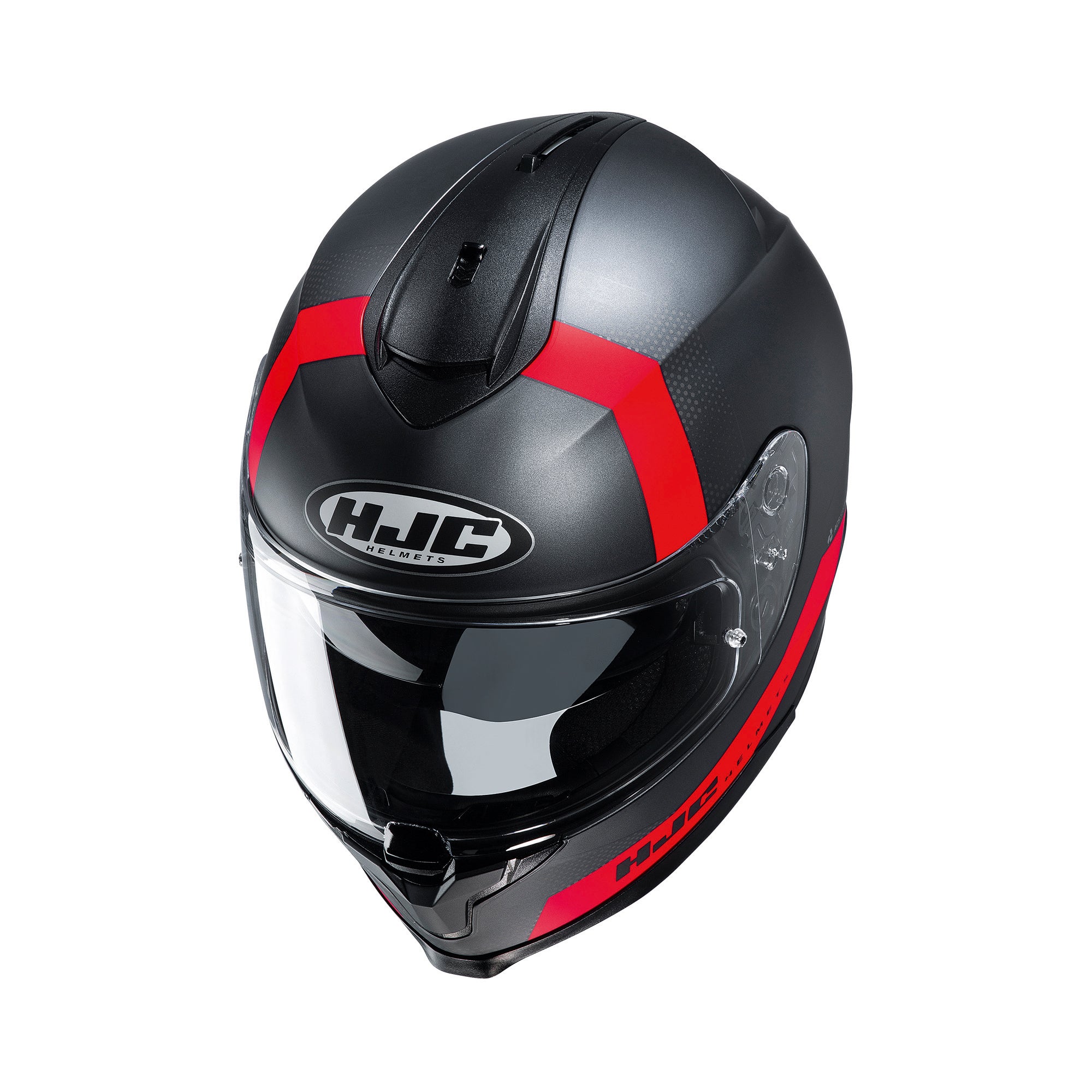 HJC Casco C70 Eura MC1SF Negro/Rojo - Rideshop