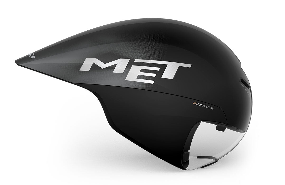 Casco de Bicicleta Drone Wide Body II CE Black Metallic Glossy