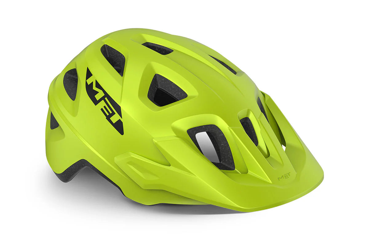 Casco Met Echo CE Lime Green Matt