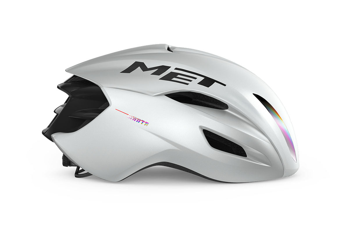 Met Casco de Bicicleta Manta Mips Ce White Holographic | Glossy - Rideshop