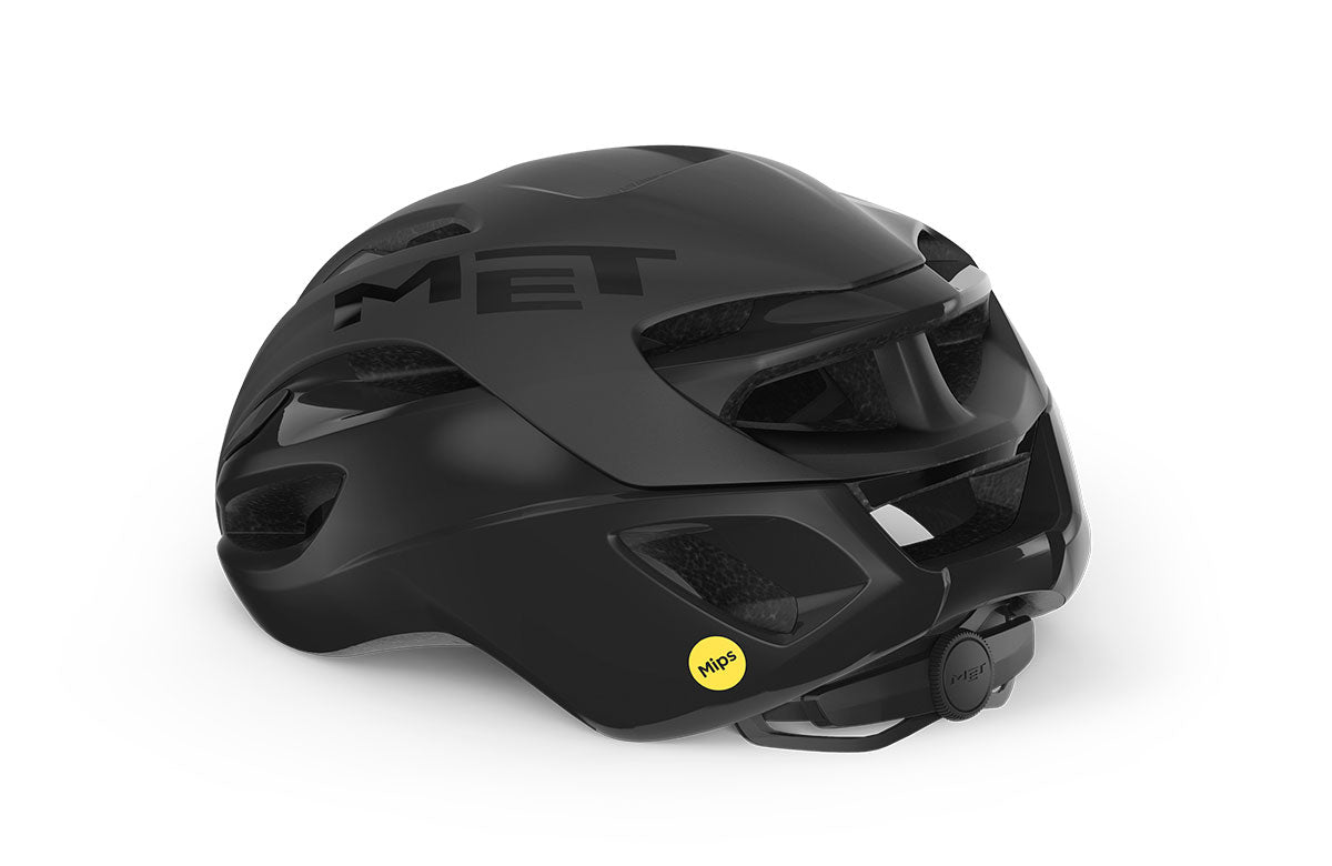 Met Casco de Bicicleta Rivale Mips Ce Black | Matt Glossy - Rideshop