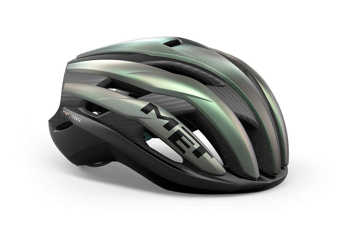 Casco de Bicicleta Met Trenta 3K Carbon Mips CE Motion Blur Matt