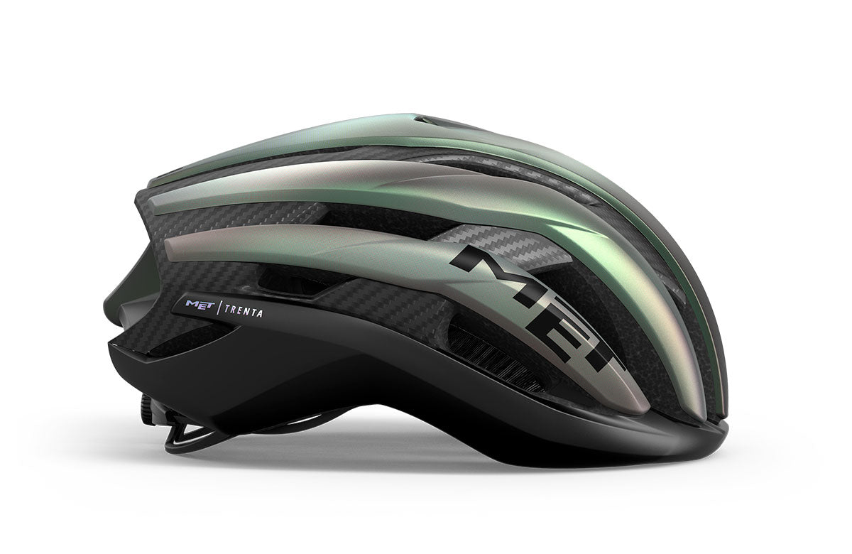 Casco de Bicicleta Met Trenta 3K Carbon Mips CE Motion Blur Matt