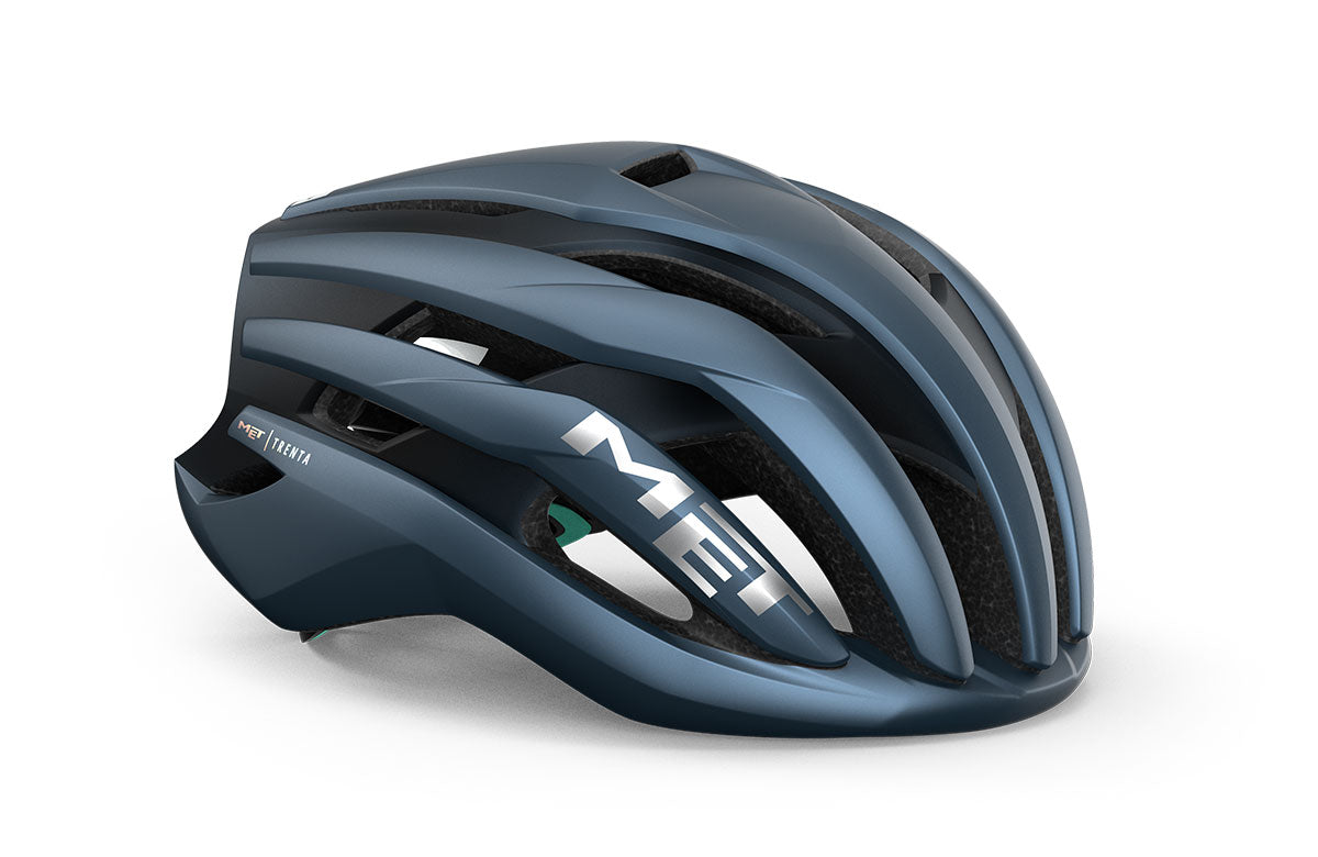 Casco de Bicicleta Met Trenta Mips Navy Silver Matt