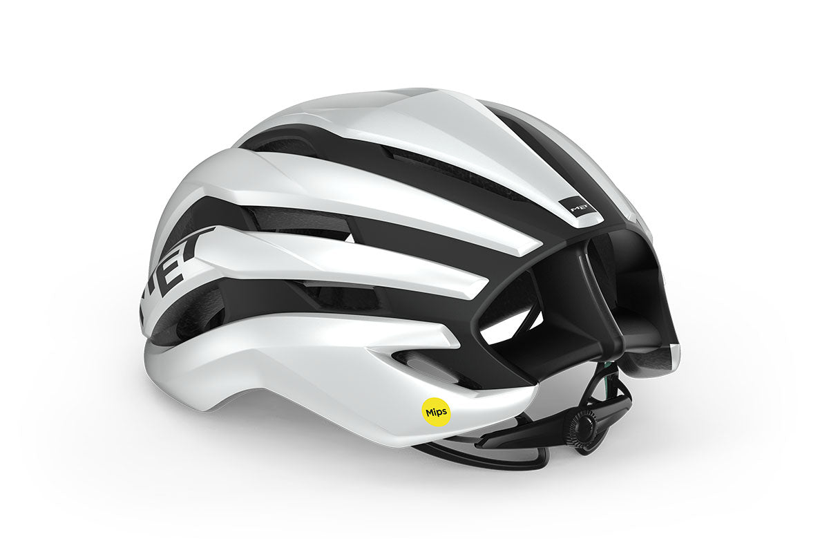 Met Casco de Bicicleta Trenta Mips Ce White Black | Matt Glossy - Rideshop