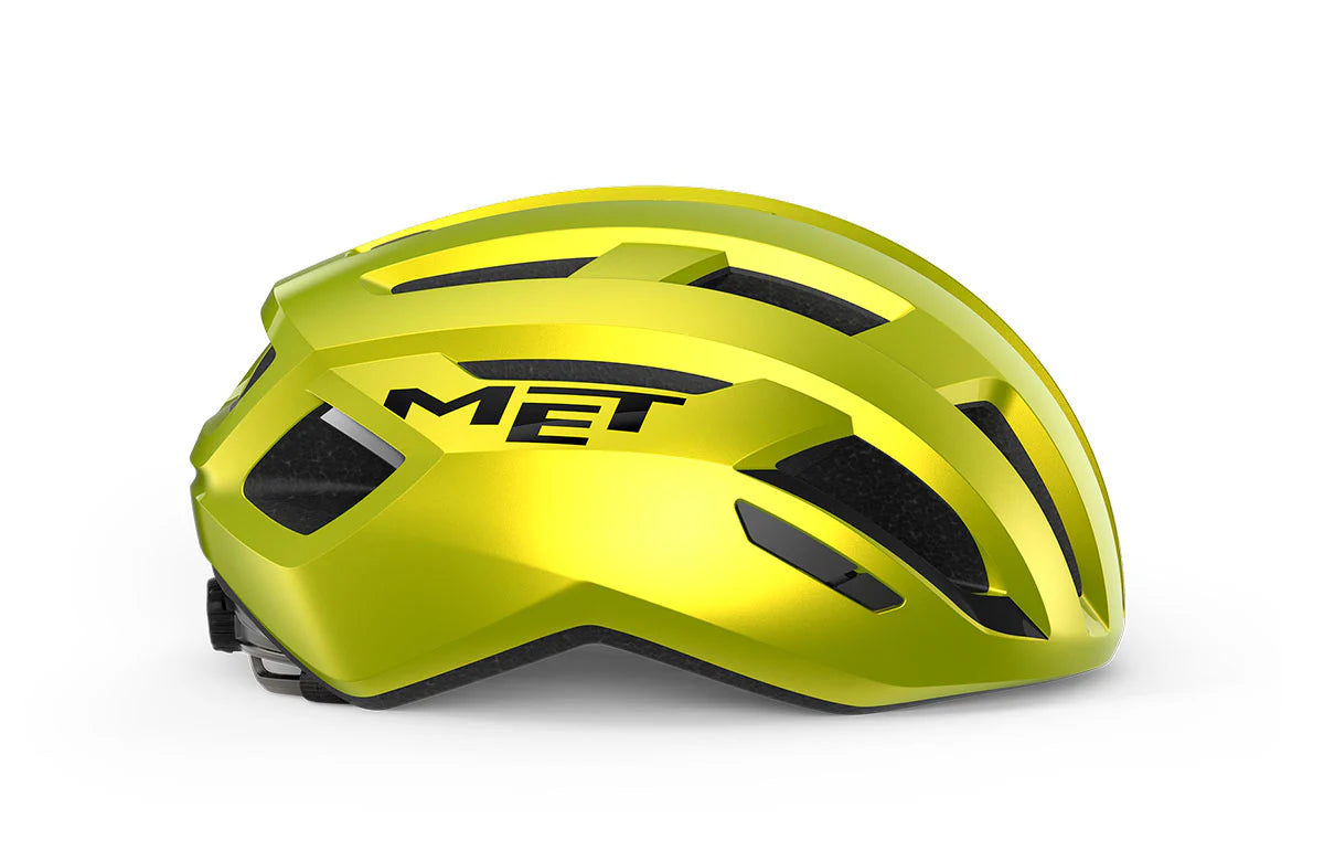 Casco Met Vinci Mips Ce Yellow Metallic Glossy