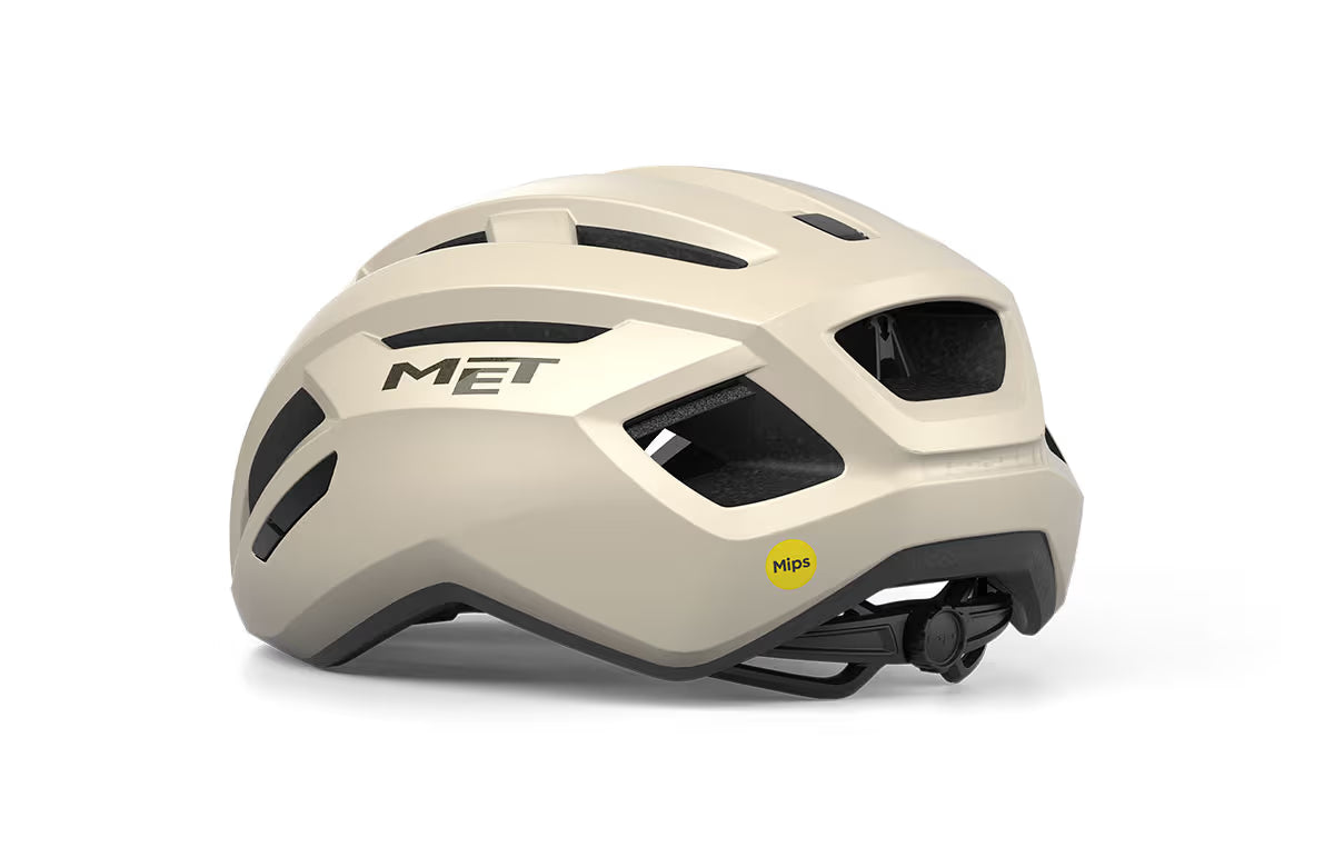 Casco Met Vinci Mips CE White Silver Glossy