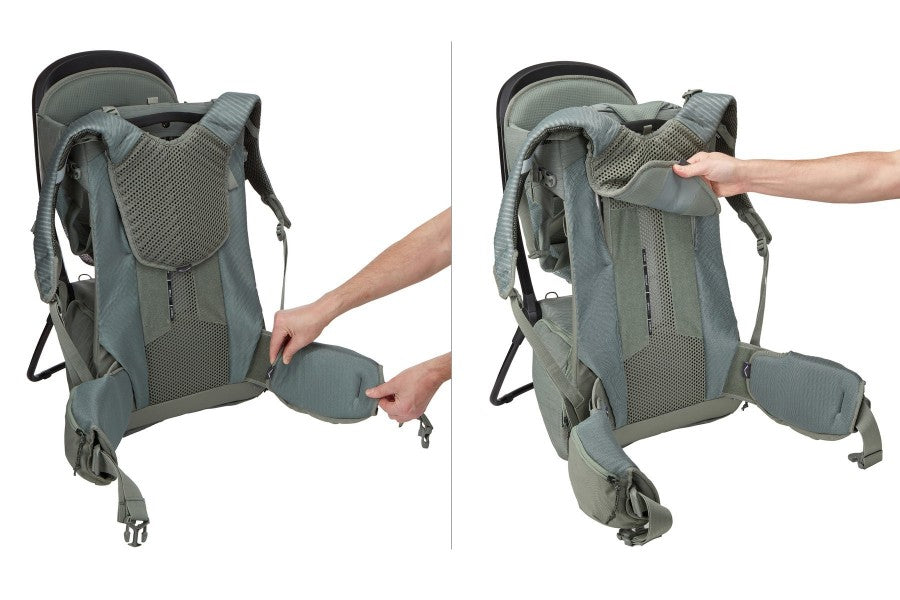 Thule Mochila Portaniños Sapling | Grey - Rideshop