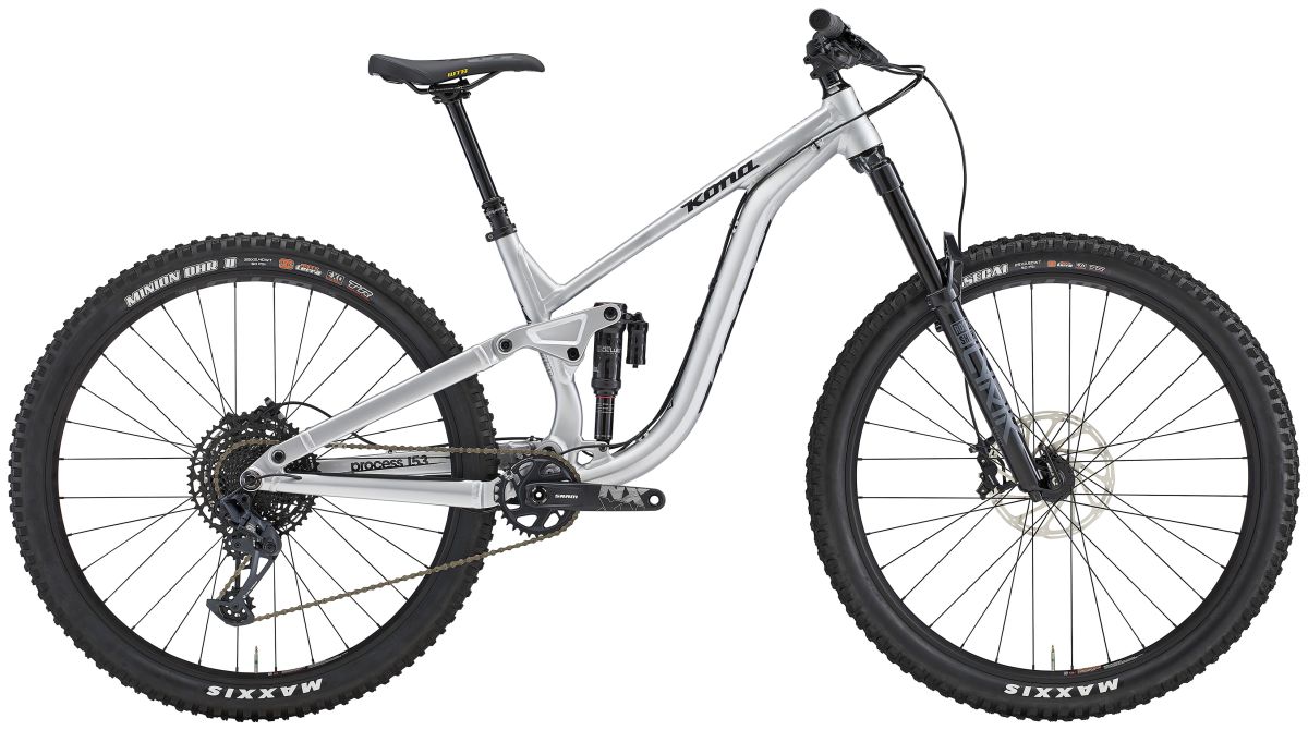 Bicicleta Kona Process 153 DL 29 Plata