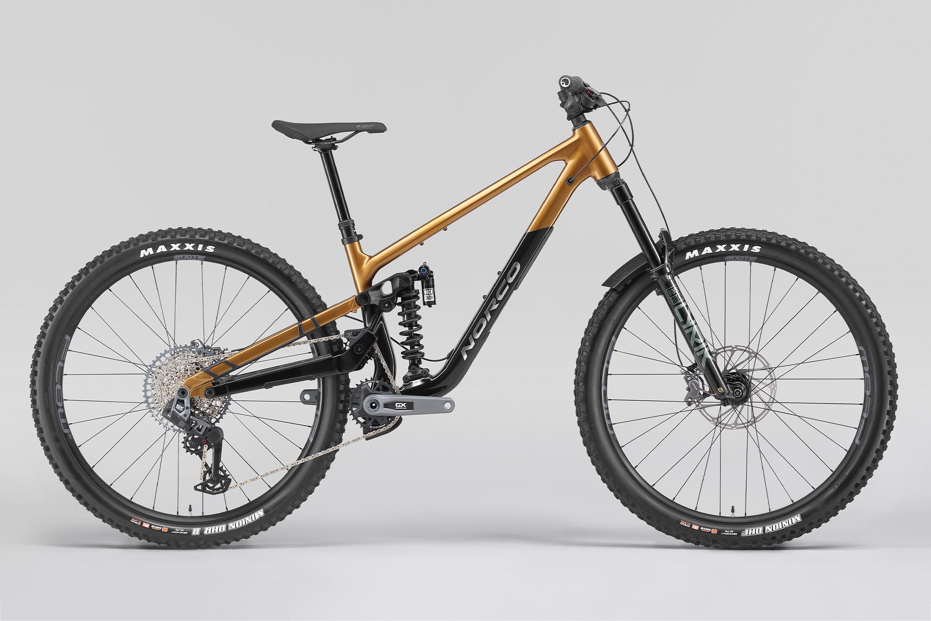 Bicicleta Enduro Norco Sight A1 Aro 29 2024 Dorado/Negro