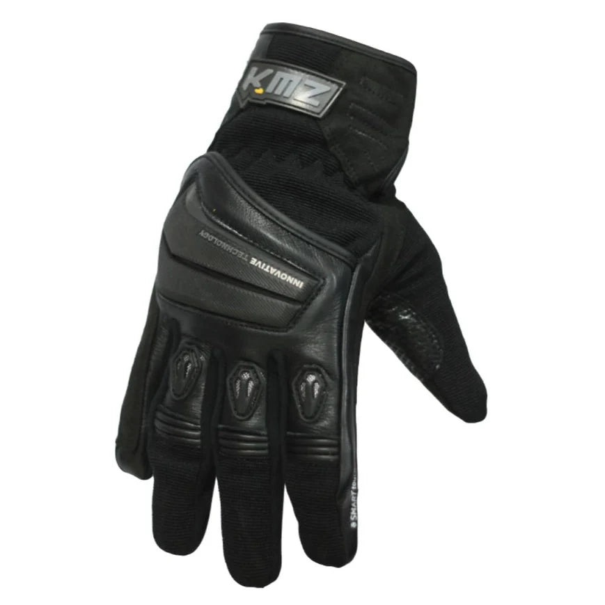 Guantes Moto Calle KMZ Combo Negro