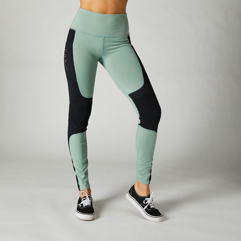 Calzas Lifestyle Mujer Edison Moto Azul Fox - Rideshop