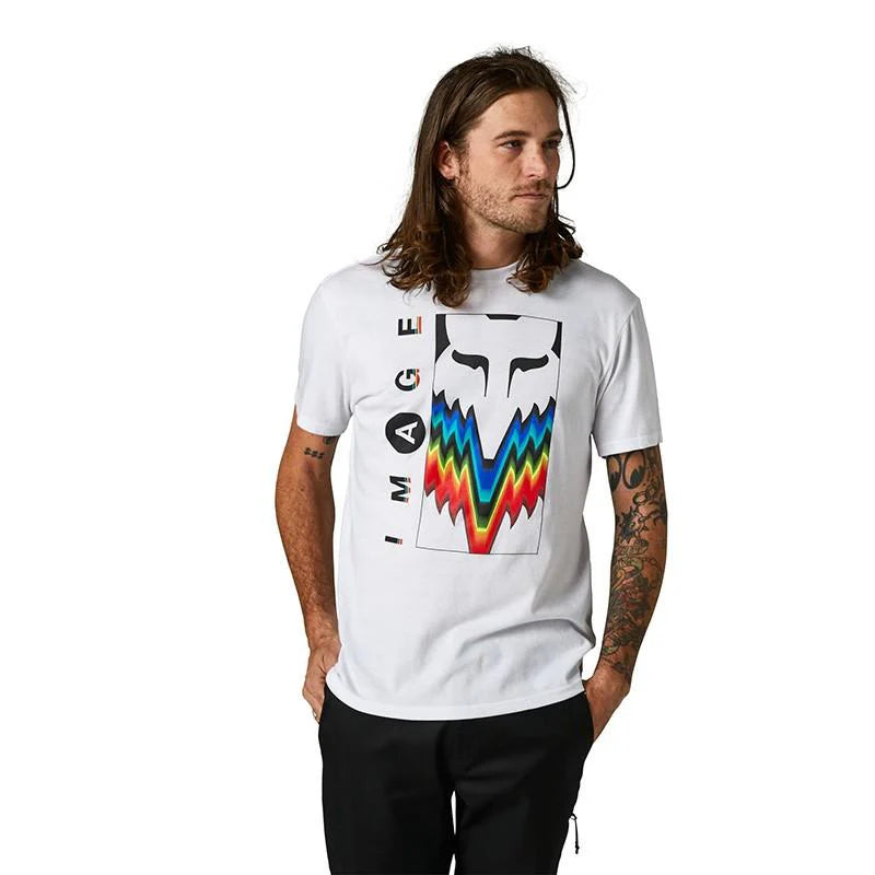 Polera Lifestyle Relm SS Blanco Fox - Rideshop