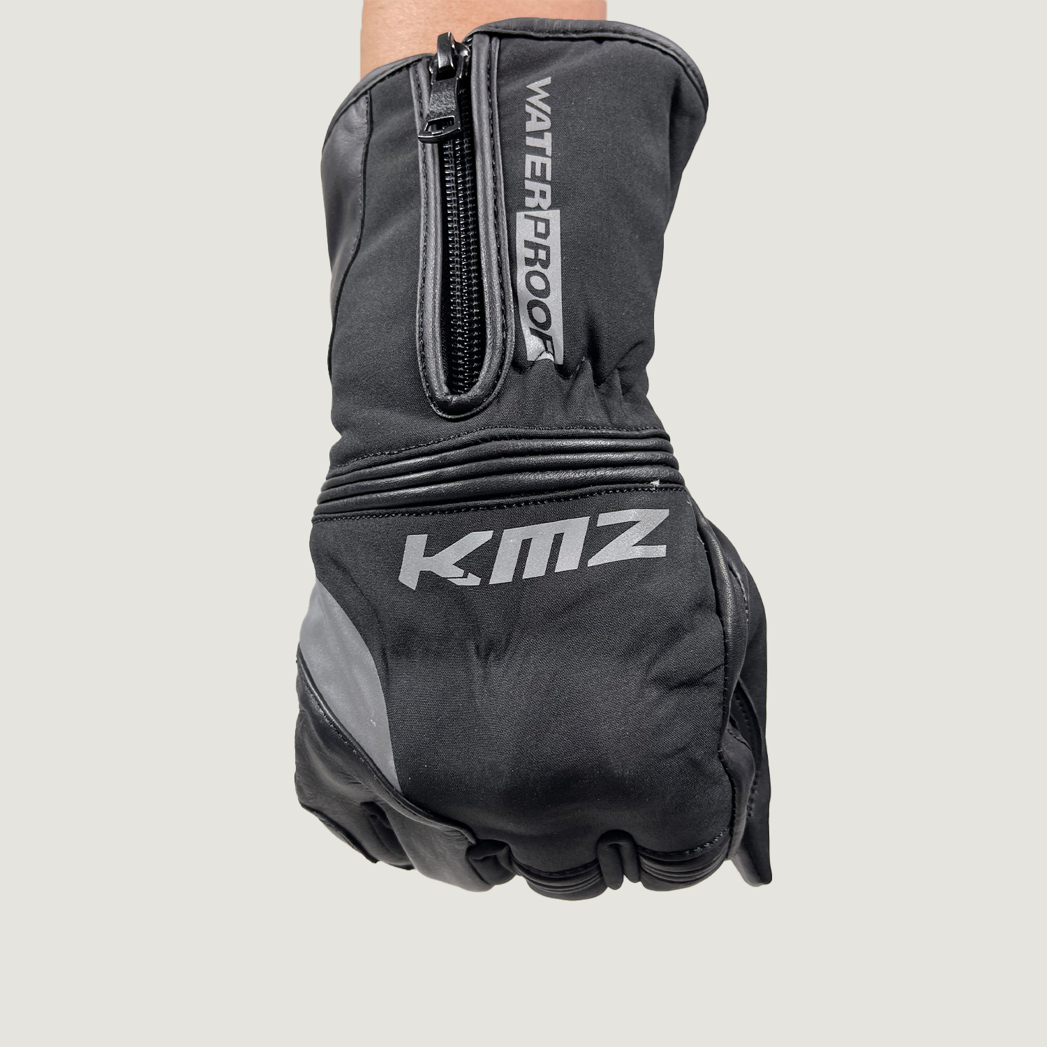 Guantes Moto Calle Invierno Negro KMZ
