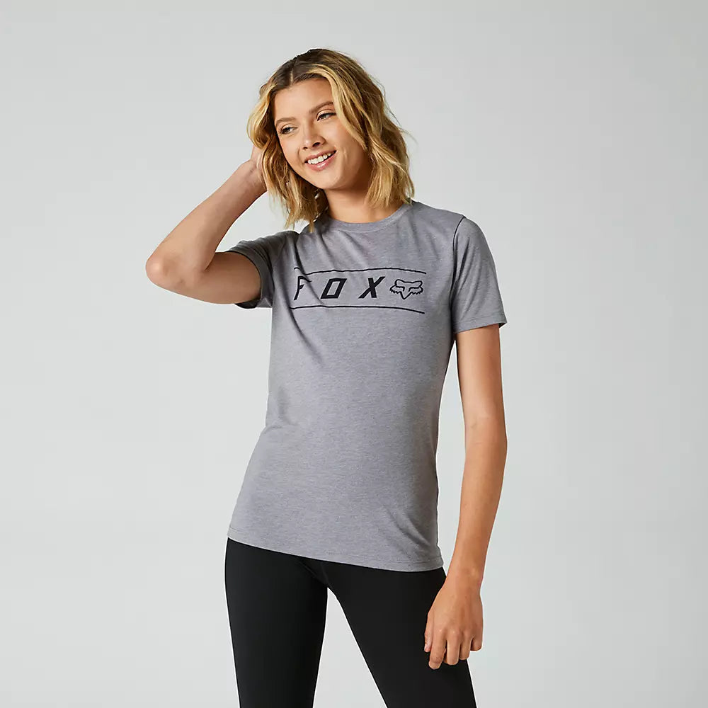 Polera Lifestyle Mujer Pinnacle Gris Fox - Rideshop