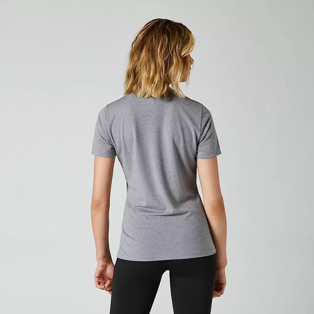 Polera Lifestyle Mujer Pinnacle Gris Fox - Rideshop